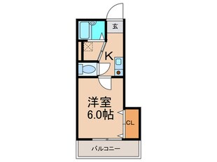 リバティーコート長者原Ａの物件間取画像